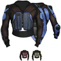 German Wear, Protektorenjacke Motorrad Motocross Skatebording Protektoren Armour KörperPanzer Größe: 54/XL