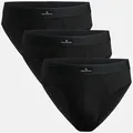 ORGANIC COTTON BOXER BRIEFS - 3-Pack - Schwarz - S