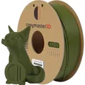 Copymaster3D Turbo PLA Carbon filament for 3D printer, 1.75 mm, dark green (Carbon, 1.75 mm, Grün) (CM-TPLC-003-1-175)