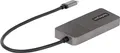 StarTech.com 3-Port USB-C MST Hub, USB Type-C to 3x HDMI Multi-Monitor Adapter for Laptop, Triple HDMI up to 4K 60Hz w/ DP 1.4 Alt Mode and DSC, HDR, 1ft (30cm) Cable, USB Bus-Powered - Multi-Stream Transport Hub (MST14CD123HD) - Video-/Audio-Splitter - 3 x HDMI - Desktop