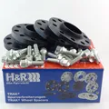 H&R Spurverbreiterung VA+HA ABE für BMW i3 2er 5er 7er X Mini 22/24mm schwarz/SI