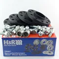 H&R Spurverbreiterung VA+HA ABE für BMW i3 2er 5er 7er X Mini 22/30mm schwarz/SI
