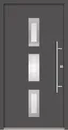 Splendoor Haustür Passivedoor Premium B02 Anthrazit DIN Rechts 110 x 210 cm