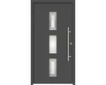 Splendoor Haustür ARTEMIS Aluminium 1100x2100 mm Anthrazitgrau DIN Rechts (nach
