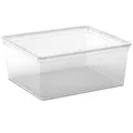 Kis 8404000 0202 02 Aufbewahrungsbox C Box, 18 L, Plastik, transparent, 40 x 34 x 17 cm