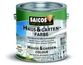 Saicos Fassadenfarbe Saicos Haus- & Gartenfarbe 0,75 L, Naturöl-Basis, deckend, für alle Außenhölzer, blockfest