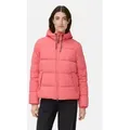 camel active Steppjacke mit Kapuze Langarm Markenlogo rosa M (38)
