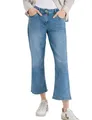 Cecil High Waist Wide Leg Jeans im Loose Fit Light Blue Washed 31