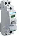 Hager SVN461 Taster 16A 2S 12+48V AC Leu cht.grün 1PLE
