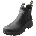 Barbour Nimbus Herren Gummistiefel Schwarz Ocker - 44 EU