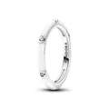 PANDORA ME Steine & Emaille Ring aus Sterling Silber mit Cubik Zirkonia, Größe: 52, 193089C01-52