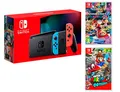 Nintendo Switch 32Gb Neon-Rot/Neon-Blau Pack Mario Kart 8: Deluxe + Super Mario Odyssey