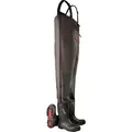 Dunlop_Workwear Stiefel Purofort+ Wathose schwarz Arbeitsschuh schwarz 47