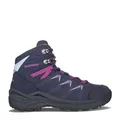 LOWA Stiefel mittel INNOX PRO GTX MID JUNIOR navy/beere, 34