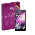 atFoliX Glasfolie für Sony Xperia Z3 Compact Panzerfolie 9H Schutzpanzer