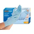 Nitrilhandschuhe Hygostar Safe Light PZN 17160914 blau L virendicht, puderfrei, unsteril, latexfrei, 100 Stück/Box
