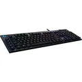 Logitech Tastatur G815, Gaming Tastatur, taktil, mit mechanischem Tastenfeld, RGB, schwarz