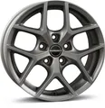 4x Alufelgen Borbet Y titan matt 6,5x16 ET32 LK5 114 16 Zoll Felgen Alu