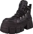 Buffalo Damen Elegante Stiefelette Gospher Hike Mid Pad 1622608 Schwarz