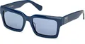 Max &Co MO0132 90V shiny blue 53/18/135 Damen Sonnenbrillen