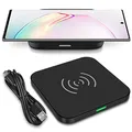 QI Wireless Schnell Ladegerät kompatibel für Samsung Galaxy S10 S10e S10+ Note 10 Note 10+ S9 S8 Kabellos Charger Induktives Schnellladegerät Ladestation, Qi Handys:Samsung Galaxy Note 10 Plus