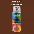 Rehbraun Spraydose MATT 400ml RAL Lack 8007  Lackspray Decolack