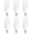 NCC-Licht 6 x LED Leuchtmittel Röhre Stick T37 8W ~ 60W E14 matt 850lm kaltweiß 6500K Tageslicht