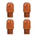 4 Glühlampen für Blinkleuchte WY21W 12V 21W W3x16d OSRAM passend für PKW