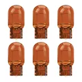 6 Glühlampen für Blinkleuchte WY21W 12V 21W W3x16d OSRAM passend für PKW
