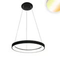 ISOLED LED Hängeleuchte Orbit 480, schwarz, 38W, rund, ColorSwitch 3000/3500/40
