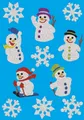 HERMA Etikett 3733 3733 Sticker MAGIC Schneemänner, glittery
