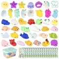 BONNYCO Mochi Squishy Set Mitgebsel Kindergeburtstag Gastgeschenke, 40 Stück Kleine Geschenke für Kinder. Mitbringsel Kindergeburtstag Gastgeschenk, Pinata Füllung. Give Aways, Einschulung Set