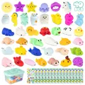 BONNYCO Mochi Squishy Set Mitgebsel Kindergeburtstag Gastgeschenke, 40 Stück