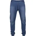 URBAN CLASSICS Bequeme Jeans Urban Classics Herren Knitted Denim Jogpants (1-tlg) blau S
