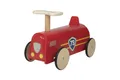 Playtive Rutschauto Schiebeauto Echtholz Retro Design ab 2 Jahren Gummireifen