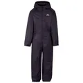 Trespass Dripdrop Kinder Regen-Overall (116) (Dunkelgrau)