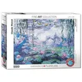 EUROGRAPHICS Puzzle Seerosen von Claude Monet 1000 Teile, 1000 Puzzleteile