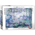 Seerosen von Claude Monet 1000 Teile Claude Monet