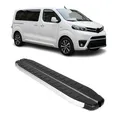 Seitenbretter Trittbretter für Toyota Proace 2016-2026 Kurzer Alu Schwarz