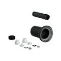 GROHE WC-Zu- und Ablaufgarnitur 37311 für wandh. WC Ablaufmansch. 90mm schwarz