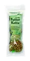 Erdtmanns Futterkette mit 2 Fettkugeln/2 Erdnussfilets für Vögel, 6 Stück