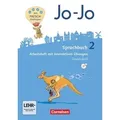 Jo-Jo Sprachbuch - Allgemeine Ausgabe - Neubearbeitung 2016. 2. Schuljahr - Arbeitsheft in Grundschrift mit CD-ROM