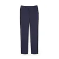 French Toast - Pantalón de Sarga de Corte Holgado para niño Con Cintura Ajustable, Azul Marino, 8