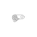 Forcellino Cambio GH-217 525291750 UNION Umwerfer Fahrrad