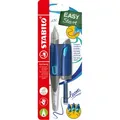 STABILO® EASYbirdy Füller für Rechtshänder in mitternachtsblau/azur inklusive Patrone - Schreibfarbe blau (löschbar)