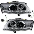 Johns, Scheinwerfer Set Xenon passend für Audi A6 4F TFL Links u. Rechts mit Stellmotor 4F0941029CP 4F0941029BP 4F0941029EP 4F0941029FD 4F0941030C...