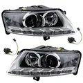 Johns, Scheinwerfer Set Xenon passend für Audi A6 4F TFL Links u. Rechts mit Stellmotor