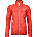 Ortovox Damen Swisswool Piz Vial Jacke (Größe S, orange)