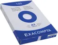 1 bis 60x EXACOMPTA Karteikarten, DIN A5, blanko, weiß - SPARE BIS ZU 70%