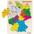 Gollnest & Kiesel Puzzle Goki 57860 - Einlegepuzzle Deutschland II, Puzzleteile